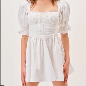 For Love & Lemons Carey Mini Dress